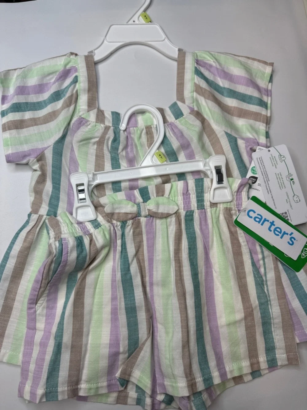 Carter's Toddler 2 PC outfits for Toddlers Shorts and Shirt Set